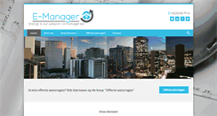Desktop Screenshot of e-manager.be