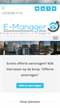 Mobile Screenshot of e-manager.be